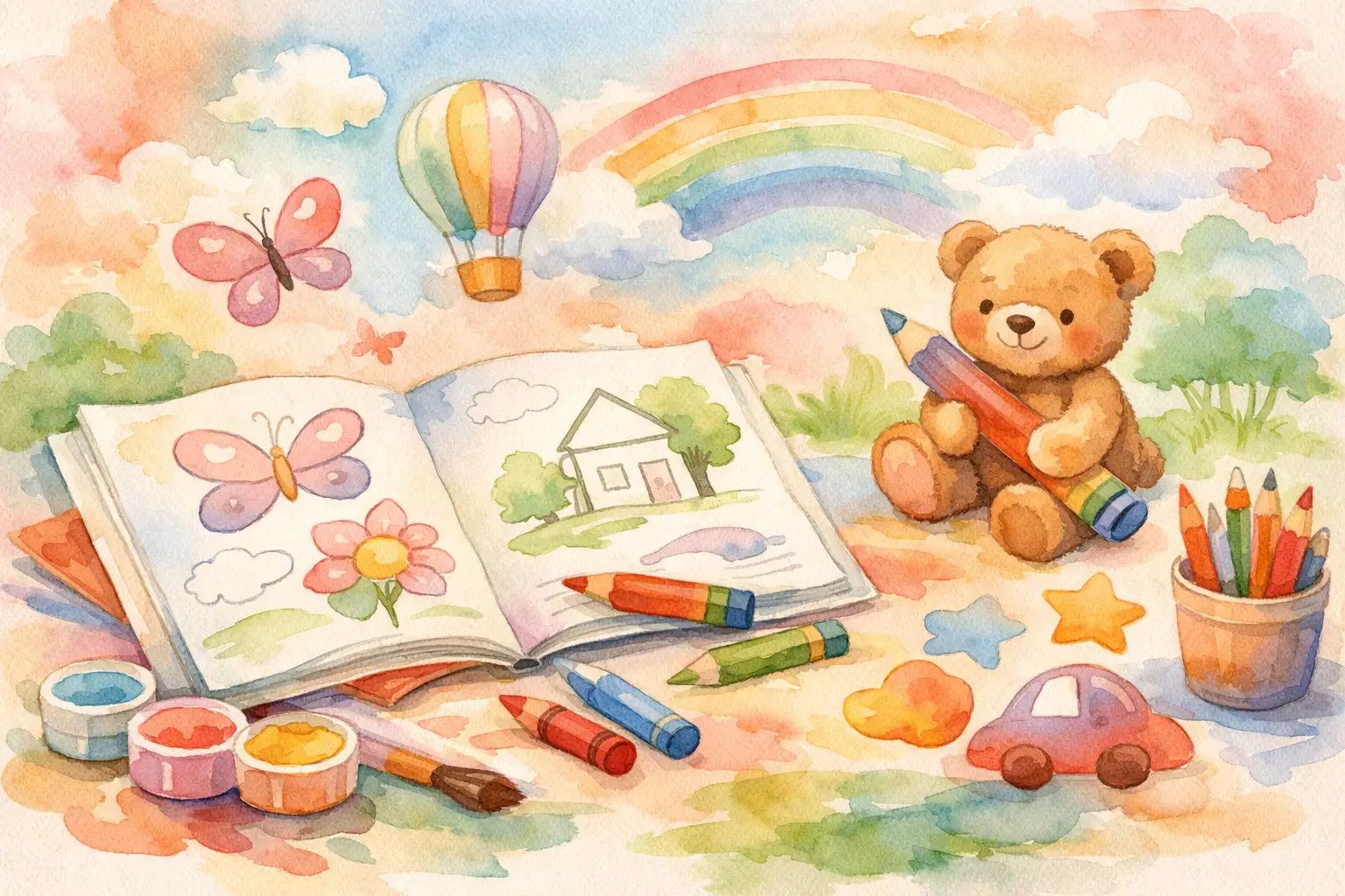 Coloring Book for Early Learners That Works