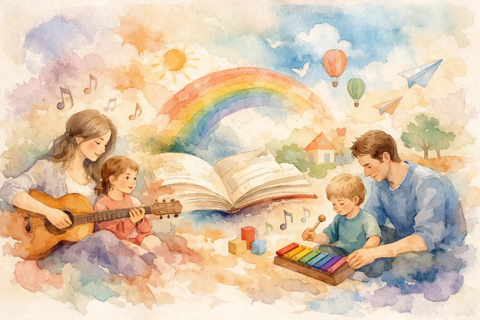 Why Family Friendly Learning Music Works