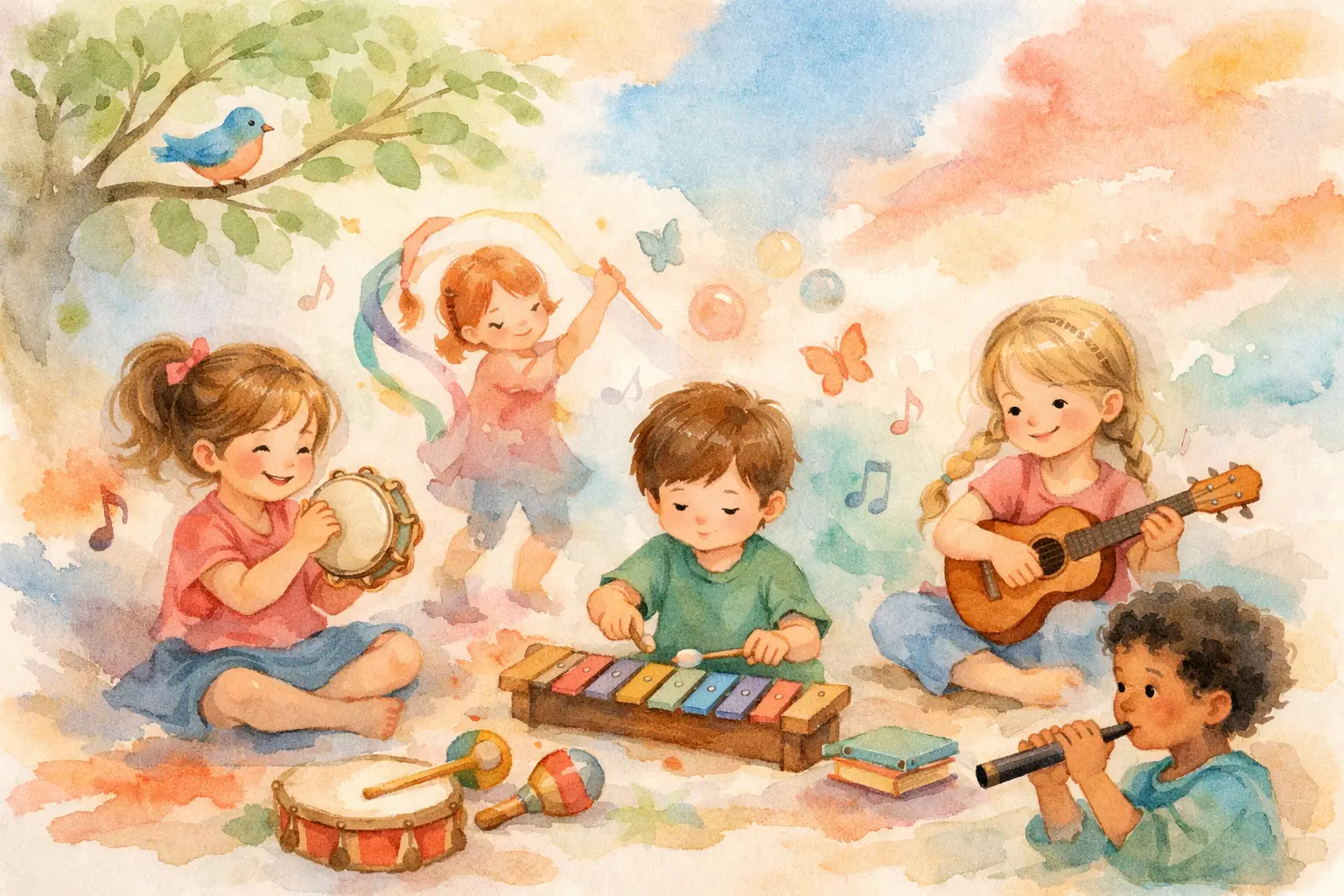 7 Early Literacy Music Activities Kids Love
