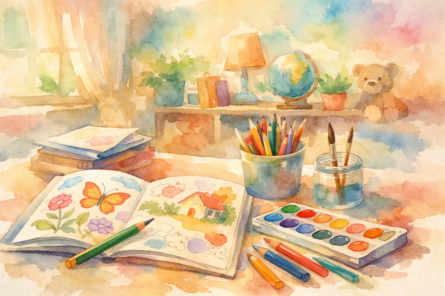 How to Use Coloring Books for Learning at Home