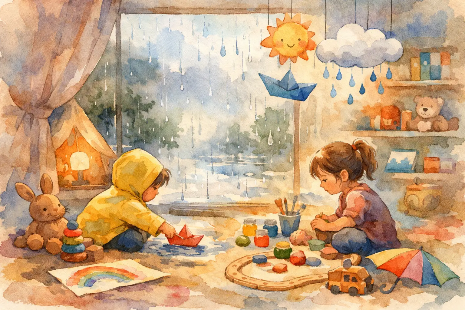 12 Best Preschool Activities for Rainy Days