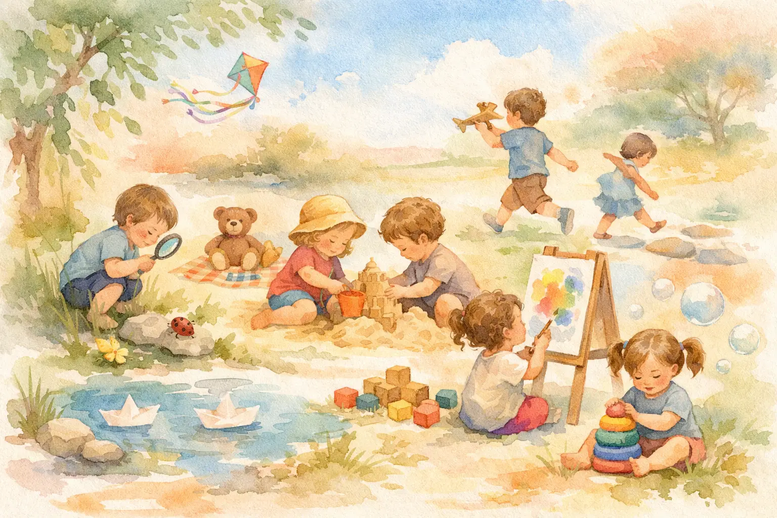 15 Fun Screen Free Activities for Toddlers