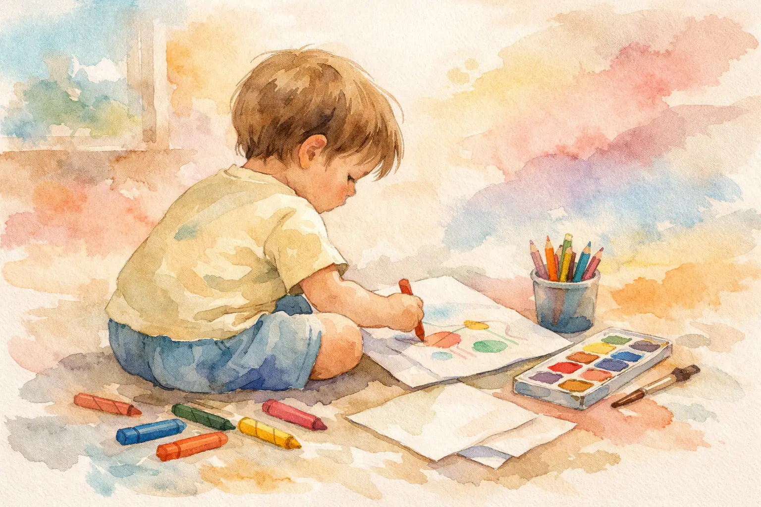 When Should Toddlers Start Coloring? A Parent Guide