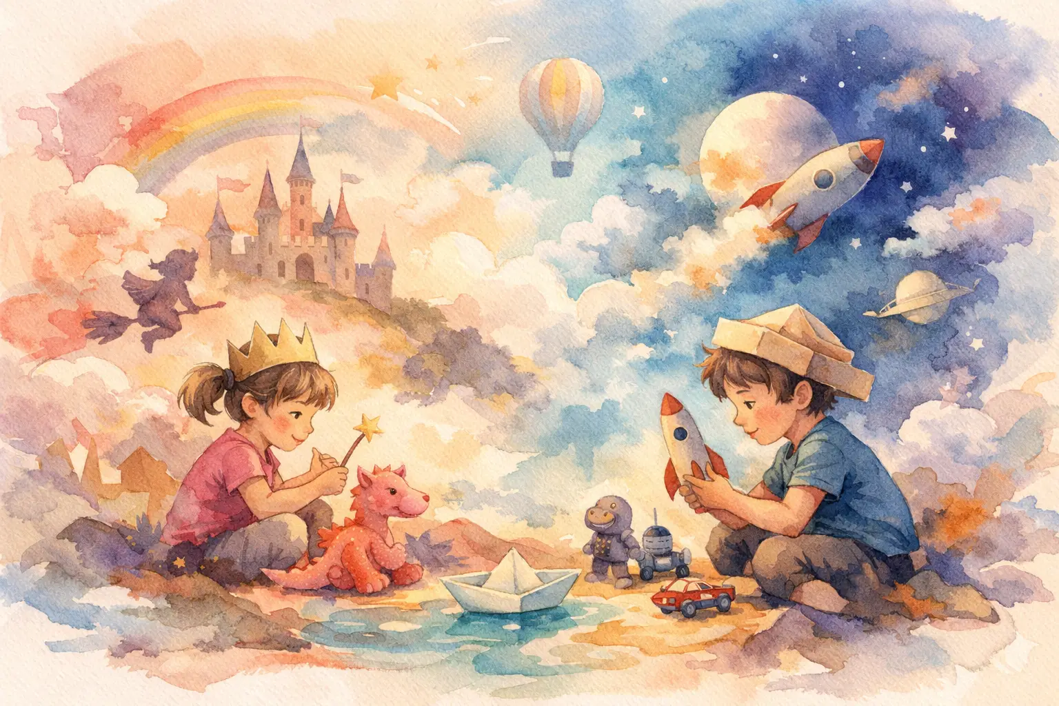 Creative Play: How Kids Learn Through Imagination