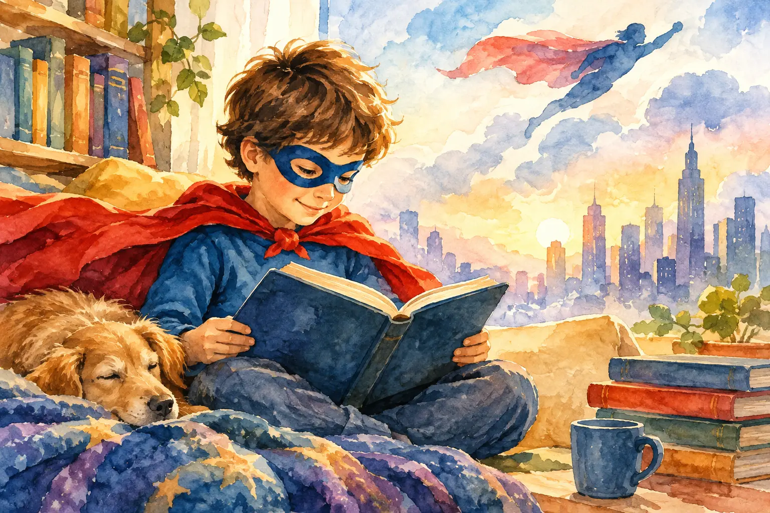 How to Create Superhero Reading Rituals