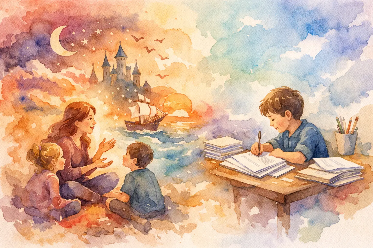 Storytelling Activities Versus Worksheets
