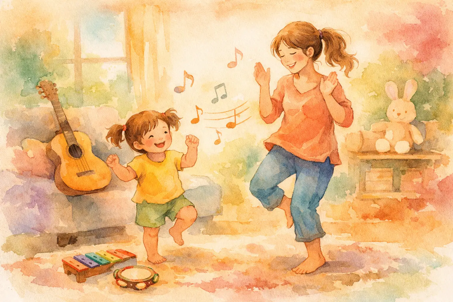 Teach Rhyming Through Movement Songs at Home