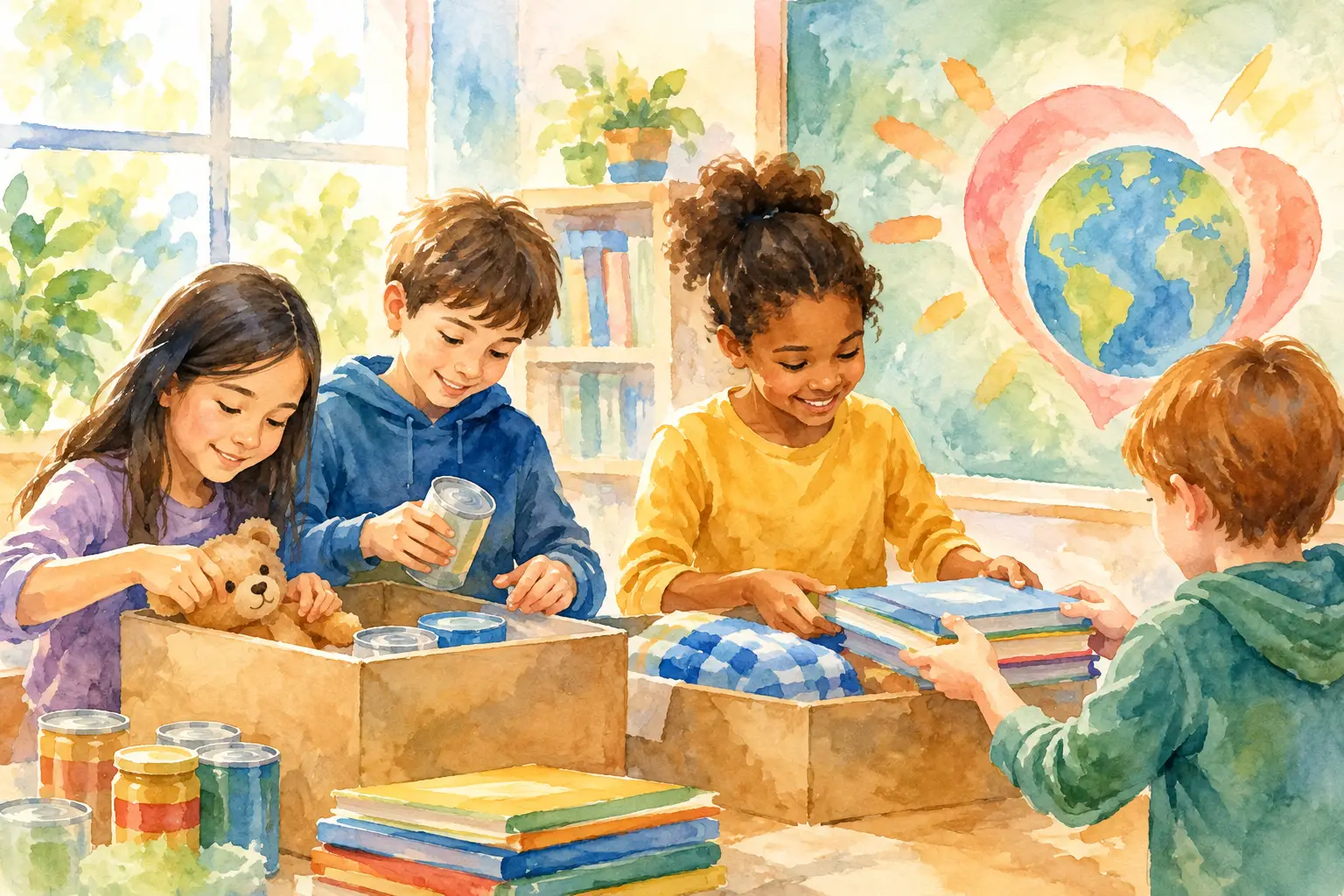 How to Plan Classroom Giving Projects That Help
