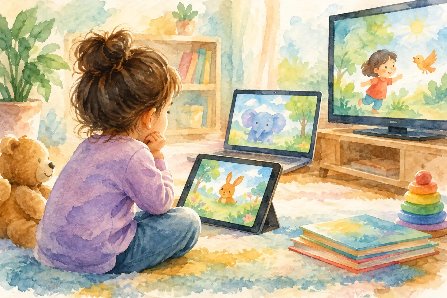Preschool Media Comparison for Young Learners